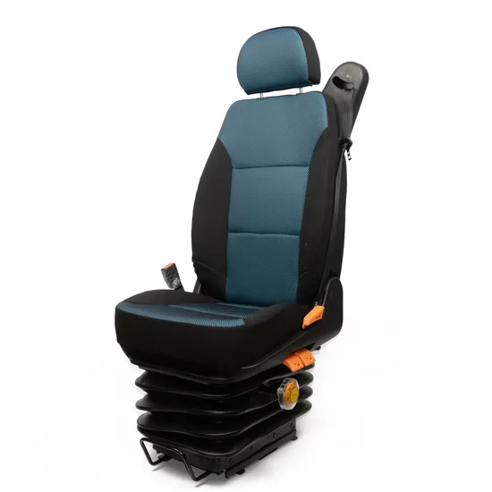 Luxury Air Suspension Bus Driver Seat with 3 Point Seat Belt 
