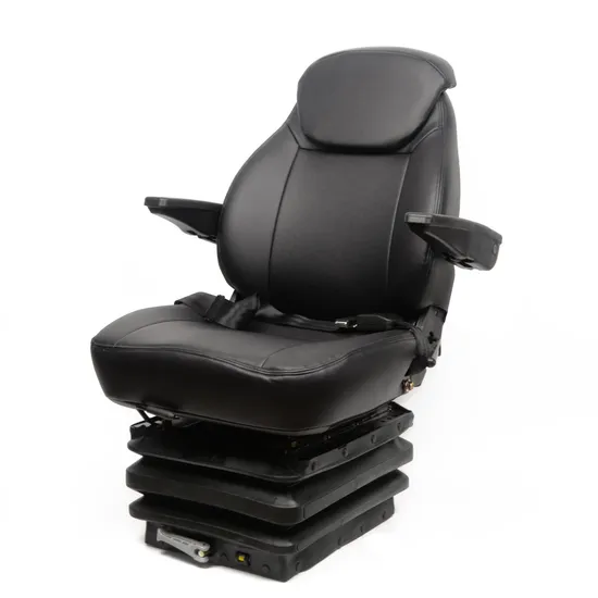 Fabric or PVC Cover Mechanical Suspension Boat Seat 