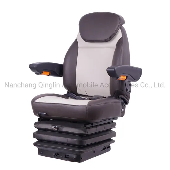 Ergonomic Air Suspension Construction Telehandlers Seat for Telehandler Telescopic Loader 
