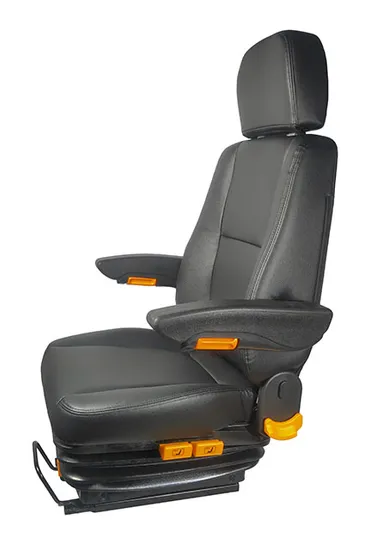 Highway Operators Construction Vehicle Air Suspension Seats 