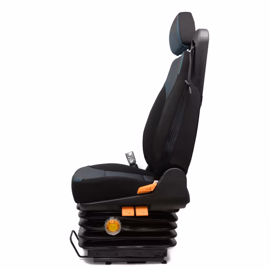 Luxury Heavy Duty Suspension Universal Excavator Seat with Three Point Belt