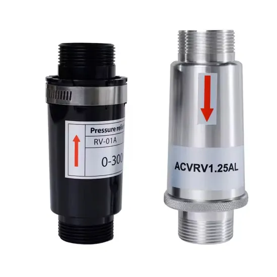 Special Pressure Relief Valve for Vortex Fans and High