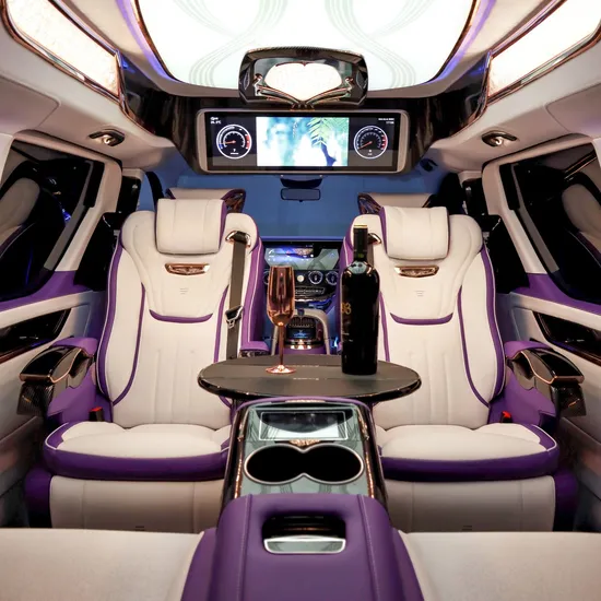 Electric Luxury VIP Car Alphard Seat for Vehicles Van MPV Limousine RV Motorhome Camper Van Coach Luxury Interior Tuning 