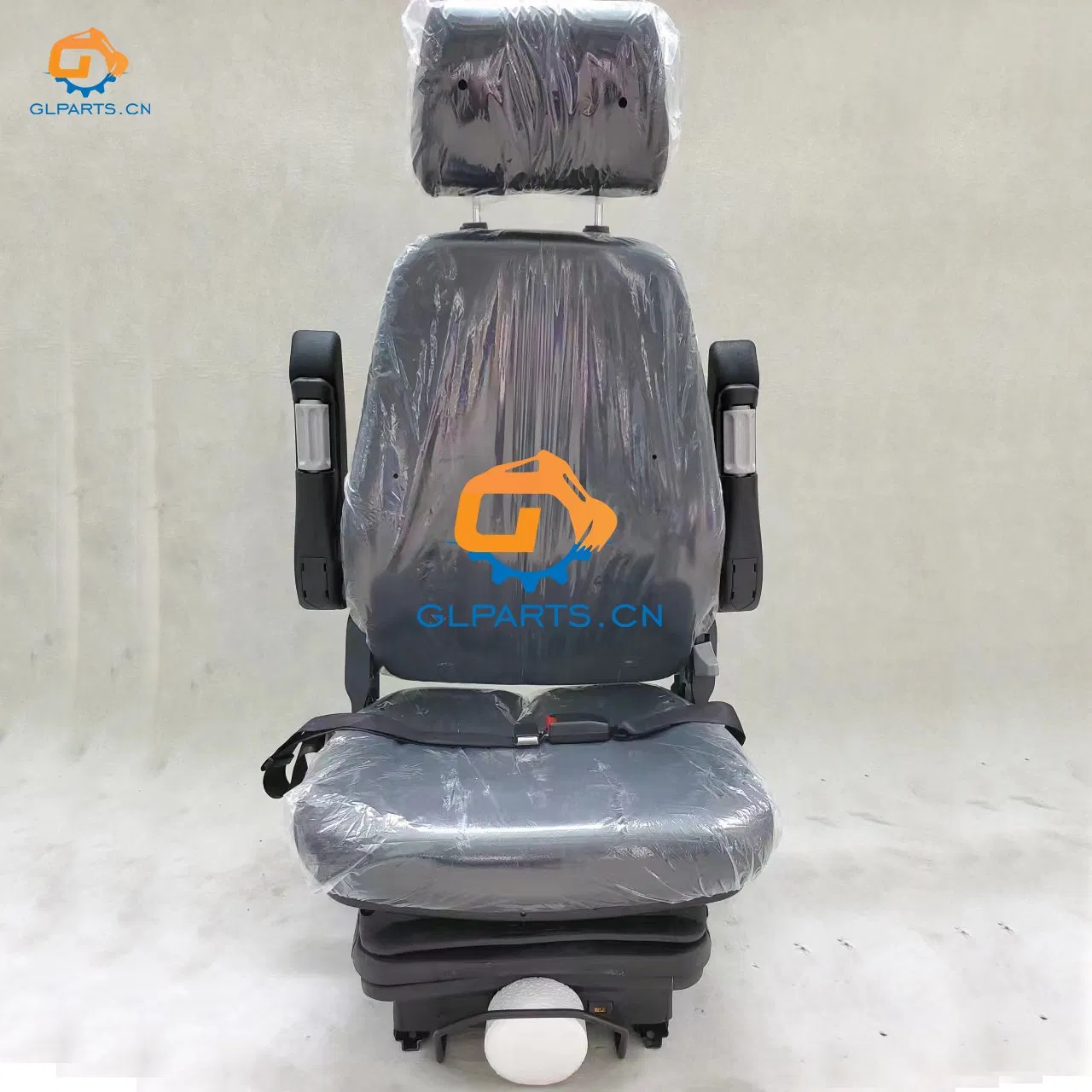 Luxury Aftermarket Leather Adjustable Hydraulic Construction Machinery Mini Excavator Air Suspension Driver Seat for Sale